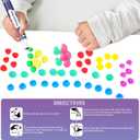 Bingo Markers 16 Color Bingo Daubers Washable Bingo Markers Drawing Coloring Arts and Crafts Supplies Dot Paint Marker Set
