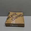 SLEEP ZONE Cot Mattress Protector, Waterproof Mattress Protector for Narrow Twin Bed - Fitted with Stretchable Pockets, Soft Breathable RV Bunk Size Mattress Pad Cover (White) (Small Single)