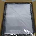 Menu Covers 8.5 x 11 Inch, 6 Page 12 View Clear View Menu Holder Transparent Menu Sleeve, Fits Letter Size Paper for Kitchen, Restaurant Supplies, Wine Menu Morning Menu Homeschool 4 Pack
