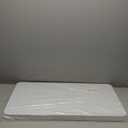 Folding Table 2.7ft Rectangular All-Occasion Plastic Folding Event Table for Indoor and Outdoor, Portable Desk, Camping, Durable and Stable, HDPE and Steel, Wide Application, White