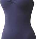 ROYAL SMEELA Women's Classic Black Leotard - Comfortable, Durable, and Versatile for Dance, Gymnastics, and Yoga. XXL Size