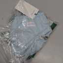 Esembly Cloth Diaper Cover - Reusable Swim Diaper, Waterproof, Breathable - Adjustable Outer Layer Over Absorbent Inner for Blowout Protection - Mist, Size 1 (7-17lbs)