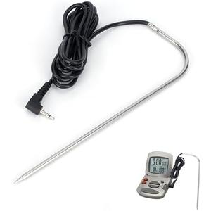 Meat Thermometer Probe Replacement Compatible with Taylor,Meat Thermometer Probe Replacement accurately Measures from -50°C to 300°C