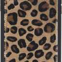 Venito Lucca Leather Case Compatible with iPhone 11 Pro Max (6,5inch) – Extra Secure with Padded Back Cover - Furry Leopard