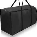 Patio Cushion Storage Bag Outdoor Cushion Storage with Zipper and Handles Size 68" L x 30" W x 20" H Heavy Duty for Cushion,Bedding, Blanket, Comforters, Pillow Storage (1Pack)