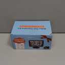 Baby Car Camera for Backseat  HD 1080P, 150 Wide Angle, Night Vision, Easy Installation, Adjustable LED Light, 4.3 LCD Display, Anti-Glare (Black-Standard)