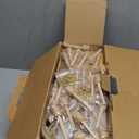 1.5 oz Hexagon Mini Glass Honey Jars -30Pack Honey Jars with Wood Dipper, Gold Lid, Bee Pendants, Jutes - Perfect for Baby Shower, Wedding Favors, Party Favors