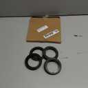 INFINAUTO 84.1mm to 60.1mm Car Wheel Hub Centric Rings Black Polycarbonate Wheels Center Shaft Shock Absorbing Hubrings 4 Pcs