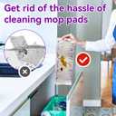 20 Count Disposable Mopping Pads Refills for Swiffer PowerMop Multi-Surface Mop & PowerMop Wood Mop, Spray Replacement Mop Pads for Floor Cleaning