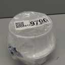 5" Inch Pack of 2 - Duct Connector Flange - Plastic Male End Straight Pipe Coupler for Heating Cooling Ventilation System - Ducting, Dryer Vent Coupling Wall Plate - PVC Flange Adapter, HVAC Fittings