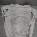 Arshiner Girls Summer Dresses Square Neck Ruffle Sleeve Tie Back A-Line Swing Casual Midi Dress with Pockets (8-9 Years, White)