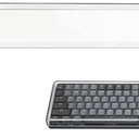 GEEKRIA Full Size Keyboard Dust Cover, Clear Acrylic Keypads Cover for 104 Keys Computer Mechanical Keyboard, Compatible with Logitech MX Mechanical Wireless Illuminated Performance Keyboard