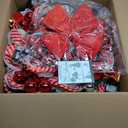 Uspring 6 FT Pop Up Christmas Tree with Lights, Artificial Collapsible Christmas Tree with Remote Control & 200 Colorful LED Lights, Pre Decorated Surround Ribbon, Ball Ornaments, Holiday Party Decor