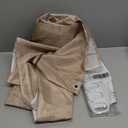 Christmas Shower Curtains for Bathroom, Rustic Classic Christmas Trees Holiday Shower Curtain Set, Country Primitive Farmhouse Bathroom Accessories Decor, Hooks Included (69W X 72H) (Red)