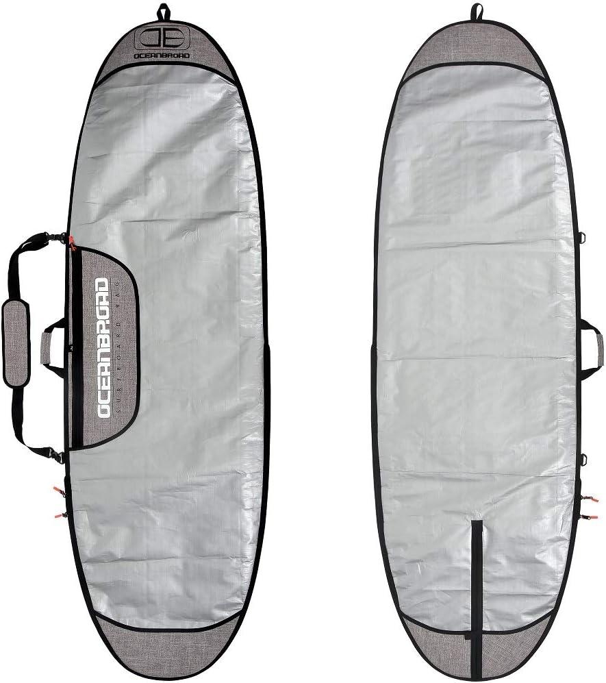 OCEANBROAD Surfboard Longboard Bag Day Bag Board Cover, Size: 6'0 x 22''