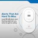 Kidde Carbon Monoxide Detector, Plug-in Carbon Monoxide Detector with AA Battery Backup, 85 dB Alarm, Rotating Plug, LED Status Light Indicators, 5th Edition, COP, Exp 01/23/2026