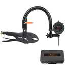 Neoteck Disc Brake Rotor Gauge Set 01"/0.001" Ball Joint Runout Gauge Set with 13.77" Flexible Arm and 7" Tight Grip Locking Plier,Widely Used in Automotive Maintenance and Industrial ProcessesBlack