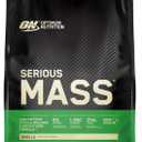 Optimum Nutrition Serious Mass Weight Gainer Protein Powder, Vitamin C and Zinc for Immune Support, Vanilla, 12 Pound, EXP 2027 94 14 (Packaging May Vary)