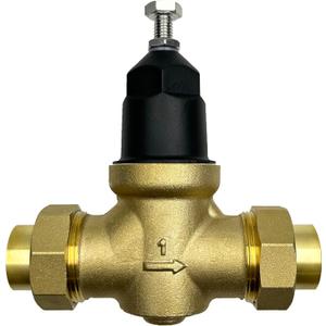 Upgraded 1" NR3XL Pressure Reducing Valve Single Union Female x Female NPT Connection,Short Lay Length and Compact Design,Water Savings and Energy Savings