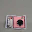 Kids Instant Print Camera, Christmas Birthday Gifts for Girls and Boys, 1080P HD Video Digital Kids Camera with Print Paper & 32G Card, Toddler Toy for 3-14 Years Old (Pink)