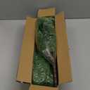 RECUTMS Artificial Fern Plants 2Pcs 19.7Inch Fake Boston Fern Faux Plastic Plant Outdoor UV Resistant Shrubs Greenery Bundles Outside Indoor Home Garden Office Balcony Party Porch Potted Hanging Decor