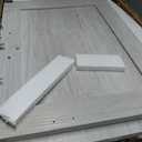 Shoe Storage Bench Cushion, Entryway Bench with Storage, End of Bed Shoe Benches, Small Shoe Rack Benches, Entry Way Shoes Cabinet for Entryway, Bedroom, Living Room, Farmhouse, White, 39.37 inches W x 9.37 inches D x 21.65 inches H