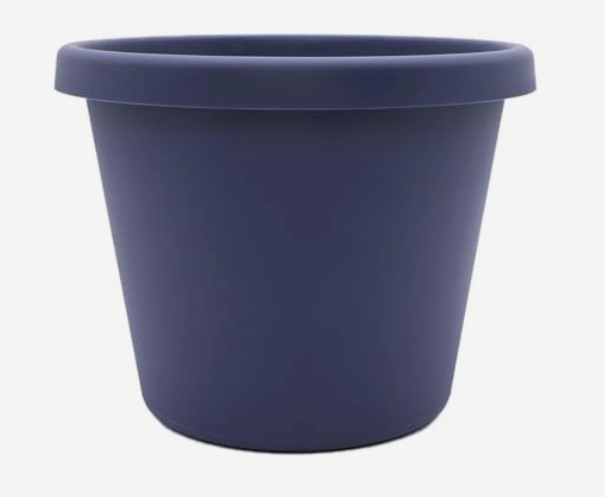 The HC Companies Classic Round Plastic Plant Pot w/Rolled Rim - Lightweight & UV Resistant Flower Pot for Herbs & More - Outdoor & Indoor Plant Pots w/Drainage (24 inch Purple, Pack of 1) The HC Companies Classic Round Plastic Plant Pot w/Rolled Rim - Lightweight & UV Resistant Flower Pot for Herbs & More - Outdoor & Indoor Plant Pots w/Drainage (24 inch Purple, Pack of 1)