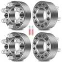 ECCPP 4PCS 2" inch 6 Lug Wheel Spacers Kits 6x4.5 to 6x4.5 6x114.3mm Wheel Spacers Fits 1991-2004 for Dodge Dakota 1998-2006 for Dodge Durango