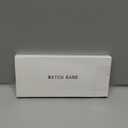 SUNFWR Compatible with Apple Watch Band Ultra 3/2/1 49mm 46mm 45mm 44mm 42mm Men, Rugged Silicone Rubber Sport Strap with Metal Connector for iWatch SE 3/2/1 Series 11 10 9 8 7 6 5 4 3 2 1 (Starlight/Black)