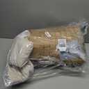 Bedsure Queen Comforter Set, Beige Soft Prewashed Bedding for All Seasons, 3 Pieces GentleSoft Bed Set, 1 Lightweight Comforter (90"x90") and 2 Pillowcases (20"x26")