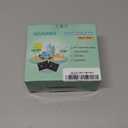 Wisesorb 50gx6pcs Rechargeable Desiccant Packs for Storage, Color Indicating Silica Gel Packets Moisture Absorbers with Transparent Window, Reusable Dehumidifier Bags for Safe 3D Filaments Electronics