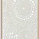 SAFERRYHOME Abstract Textured Hand Painted Wall Art, Thick Texture, 24"x36"
