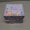 2 x Easter Basket Stuffers - 24Pack Easter Bunny Toys with Realistic Bunny Design for Easter Egg Fillers, Party Decorations & Kids Gifts