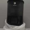 PetUltra Automatic Cat Feeder: 4L Timed Cats Food Dispenser Programmable 1-6 Meal for Cat and Small Medium Dog- Auto Pet Feeder Easy to Set Up Dual Power Supply with Desiccant Bag| Detachable Washable (Black)