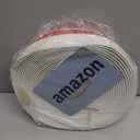 ToLanbbt Garage Door Seal Top and Sides - 36FT TPE Garage Door Weather Stripping Top and Side Trim Seal Replacement with Adhesive Backed, Nails and Lids, White