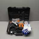 1-1/4 Inch SDS-Plus 13 Amp Heavy Duty Rotary Hammer Drill with Safety Clutch 3 Functions, Vibration Control, for Floor Tile Removal, Concrete Breaker, Including Grease, Chisels & Drill Bits