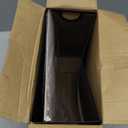 Hanging File Organizer, Letter-Size File Holder Filing Box with 5 Hanging Folders, Metal Mesh Desk File Folder Storage(No Assembly Required) (with 5 Grey Folders)