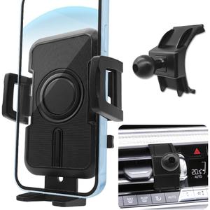 WAAPAK Car Phone Holder Mount 2014-2023 BMW X5 X5M, 2015-2023 X6 X6M, 2019-2022 X7 Auto Accessories Interior Decoration Smartphone Thick Case Cradles Navigation Bracket iphone (BMW-X5-X6-X7-19-23)