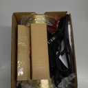 Globe Electric 51849 LED Integrated Plug-in or Hardwire Wall Sconce 2-Pack, Matte Brass, 350 Degree Rotation, 16 W, 200 Lumens, 3000 Kelvin, Lights for Bedroom Plug in