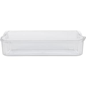 Smart Choice 241505301 Upper Shelf Refrigerator Door Bin Clear, Impact Resistant Freezer Replacement Compatible with Frigidaire 240430321 241505305, Fits Select Frigidaire & Kenmore Models
