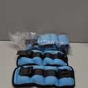 Hollowfly 2 Pairs Ankle Wrist Weights for Land or Aquatic Exercise Aqua Cuffs Aqua Aerobics Fitness Bands for Ankle and Wrist Adjustable Weights for Swimming Pool Workout Equipment