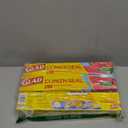 Glad Cling N Seal Plastic Food Wrap, 200 Square Foot Roll (Package May Vary), Pack of 3