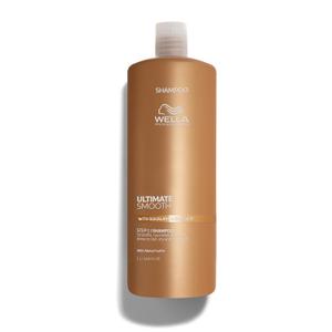 Wella Professionals ULTIMATE SMOOTH Shampoo for Dry, Dull & Frizzy Hair | For Shine & Smoothness | With Squalane & Omega 9 | Color Safe (33.8 Fl Oz (Pack of 1))