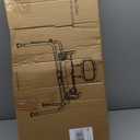 Sliding Shower Chair Tub Transfer Bench with Swivel Seat, 450lbs Shower Chair for Elderly and Disabled, Adjustable Height and Arms Width Bath Transfer Benches for Bathtub