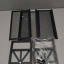 Black Magazine Holder, Metal Magazine Rack Floor, Mesh Magazine File Holder, Magazine Storage Basket, Magazine Holders for ClassroomMagazine Stand for Desk, Folder Organizer Bin for Books