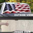 Truck Decals - American Flag, 65x20in, Gift for Men, Dad, Grampa, Boyfriend