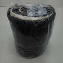 Dog Car Seat Cover for Back Seat, Plaid Backseat Pet Bed Mat, Non-Slip Travel Dog Bed for Backseat Extenders, 24.8" x 54", Black and White