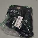 Segbeauty 8 Counts Black Cotton Gloves Touchscreen for Women and Men, 4 Pairs Hand Moisturizer Gloves with Elastic Band, Soft Sleeping Glove for Dry Hands Overnight, Spa Lotion Cotton Glove Liners (Medium)