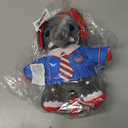 Patriotic Stars-and-Stripes Elephant Plush - Ideal Trump Merchandise Gift or Decoration with Teddy Bears for July 4th and Trump Memorabilia Enthusiasts!