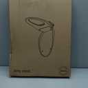Bidet Toilet Seat for Elongated Toilet, Dual Nozzle Self-Cleaning PP Bidet Attachment, Non-Electric Feminine Hygiene Toilet Seat Cover for Women, Easy Install, White, 19 Inch